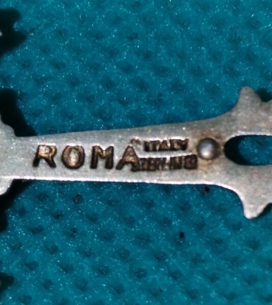 Rozariu argint Roma-Vatican